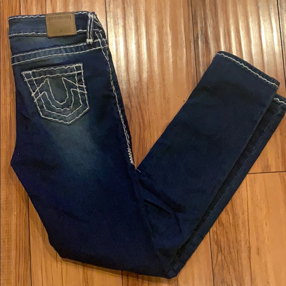 Authentic TRUE RELIGION Girls Jeans Sz 10